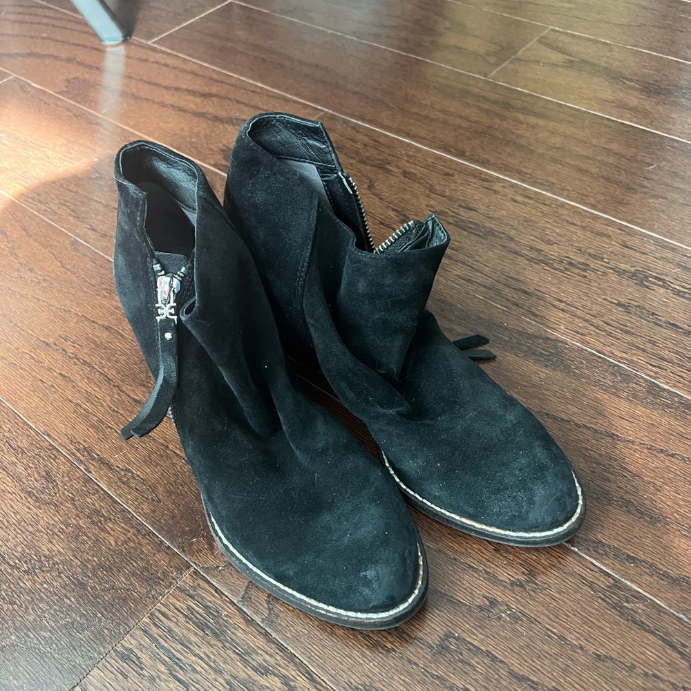 Sam Edelman Chunky Heel Ankle Boots